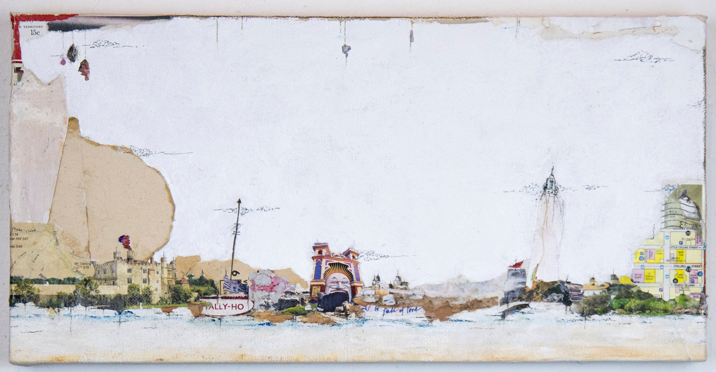 Landscape with Overlooking Bird