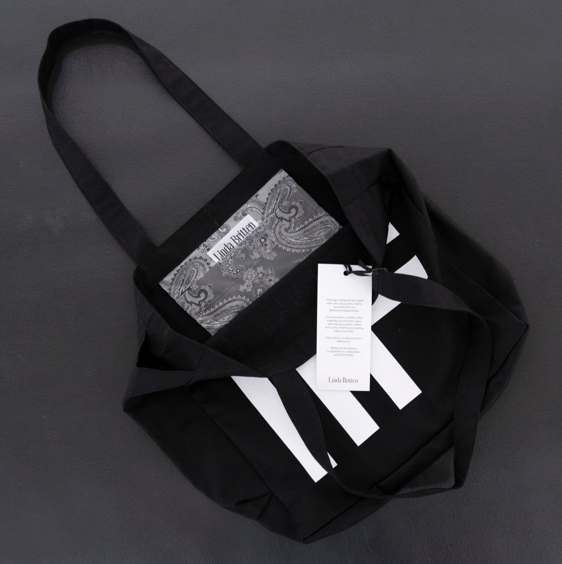 fortyfivedownstairs tote bag