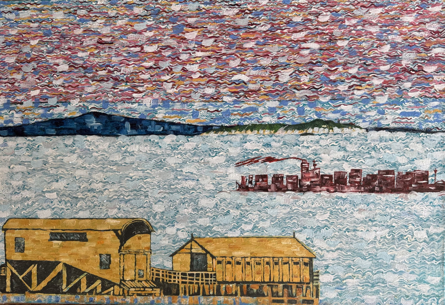 Across the Bay - from Queenscliff to Point Nepean