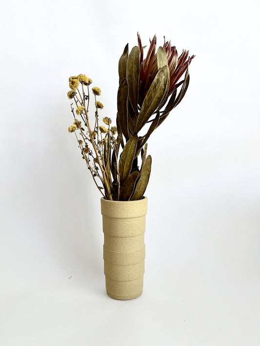 Tall Ridged Vessel