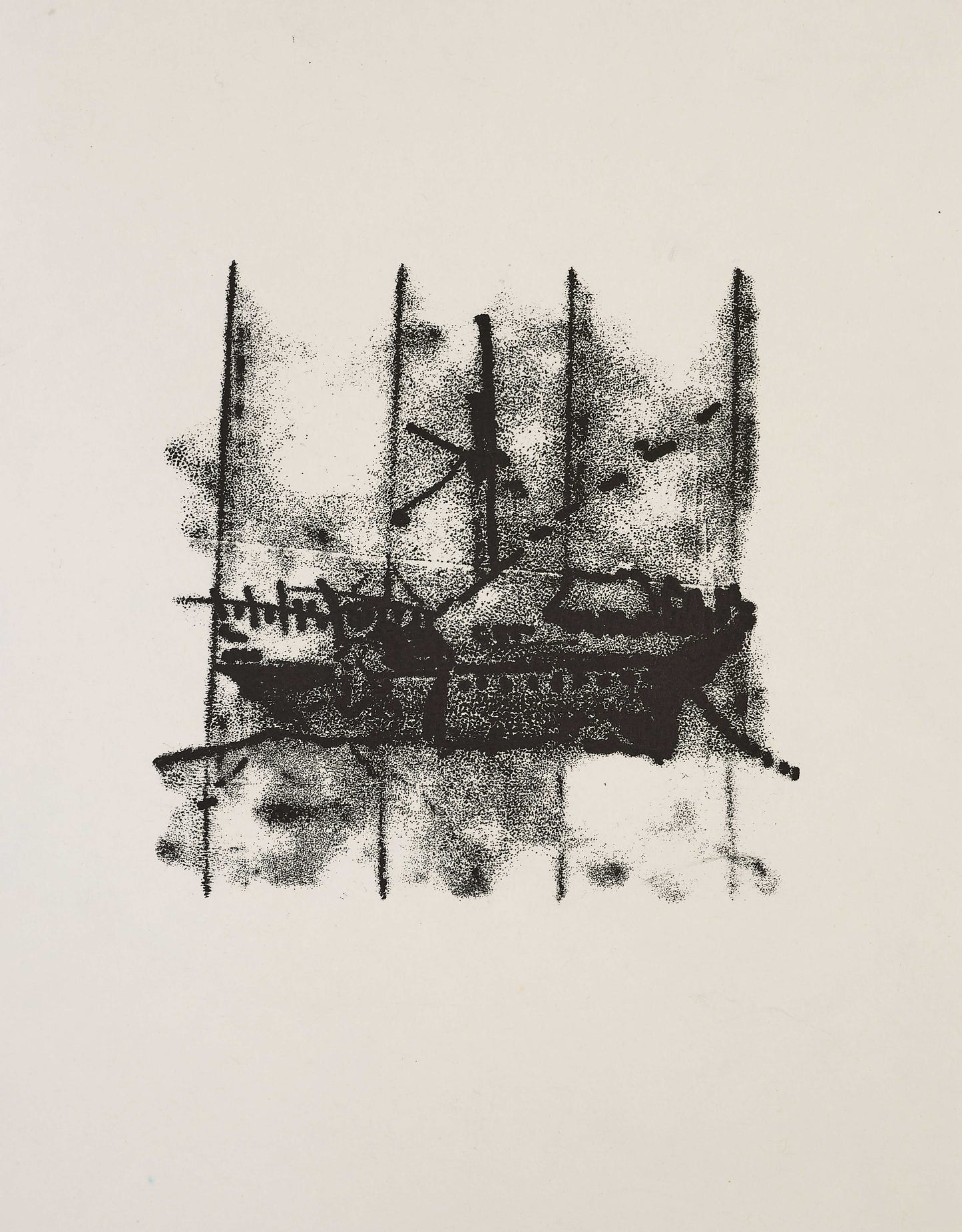 Ghost ship | penal hulk, Hobsons Bay
