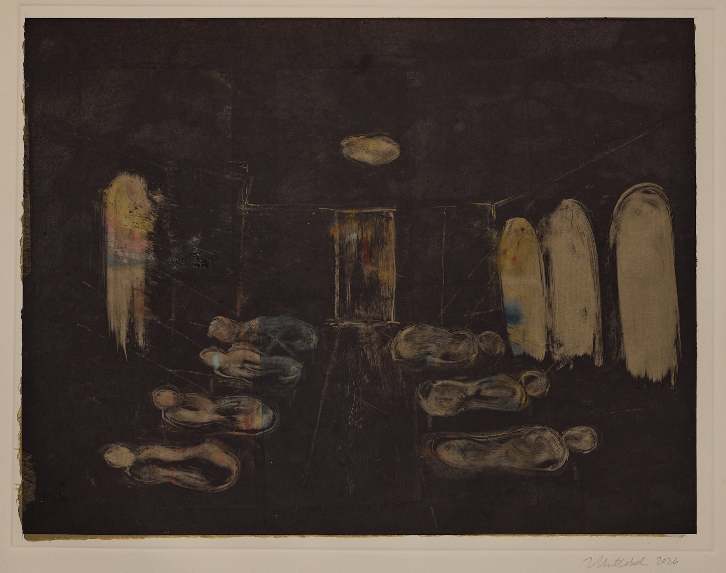 How it's borne: Jong Ah Sing at the time of his brother's death, 1876. Dunolly Hospital, Central Goldfields, Victoria, Australia.