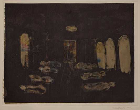 How it's borne: Jong Ah Sing at the time of his brother's death, 1876. Dunolly Hospital, Central Goldfields, Victoria, Australia.