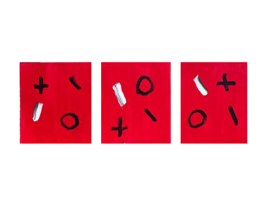 Three Red Abstracts