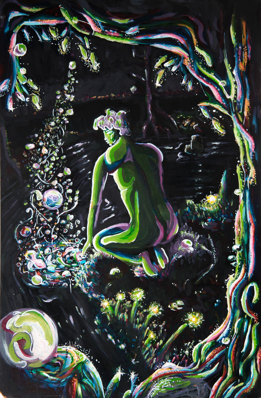 Under the mpwelerre tree (A3 print)
